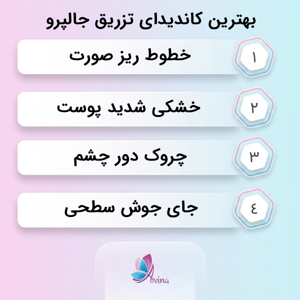 بهترین کاندیدای تزریق جالپرو در بهترین مرکز تهران
