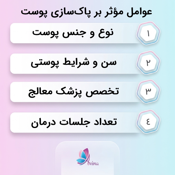هزینه پاکسازی پوست در ونک به چه عواملی بستگی دارد؟